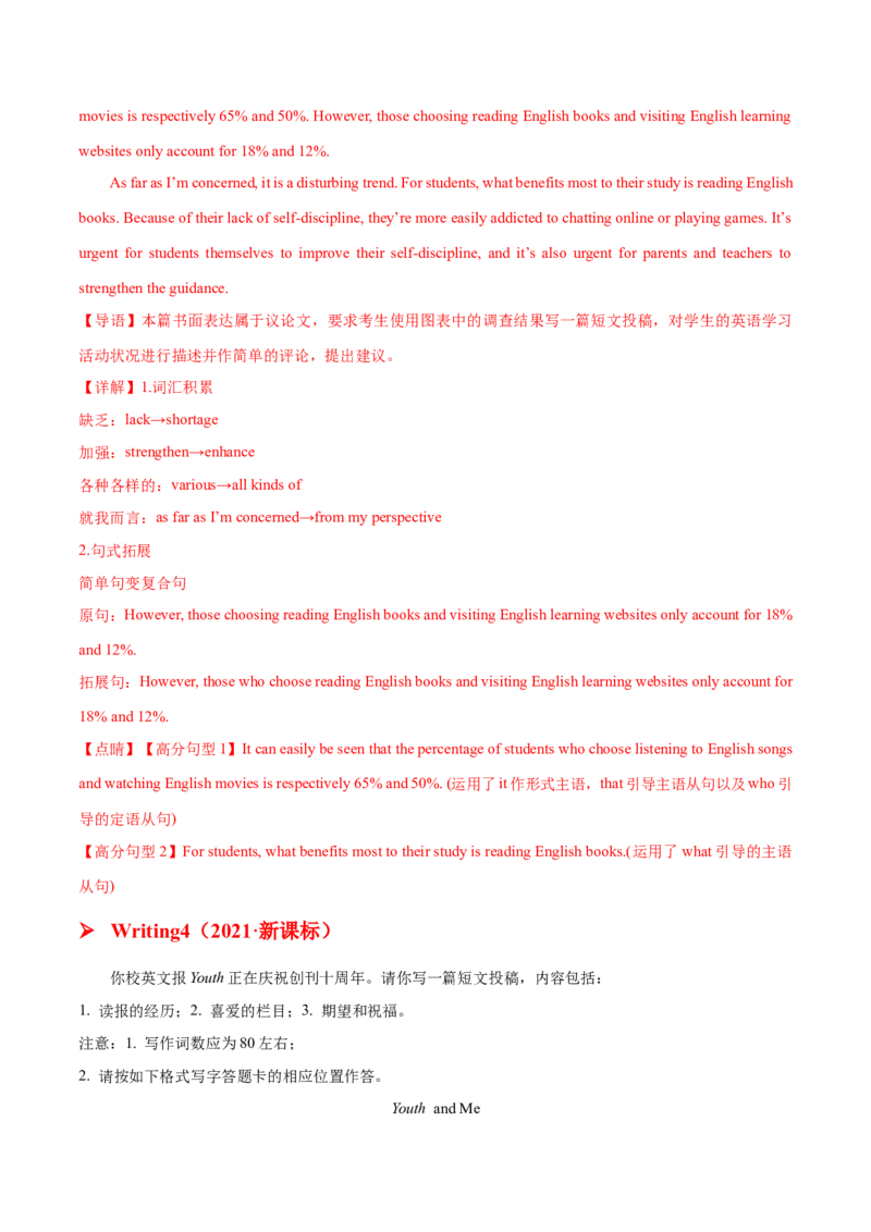 专题02投稿信(应用文）-2025年高考英语话题写作高频热点通关必备攻略（解析版）_2025年新高考资料_二轮复习_01高考语文等多个文件_2025年高考英语二轮复习话题写作高频热点通关必备攻略