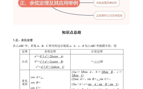 专题4.6正、余弦定理及其应用举例（解析版）_02高考数学_新高考复习资料_2024年新高考资料_一轮复习资料_答案解析版