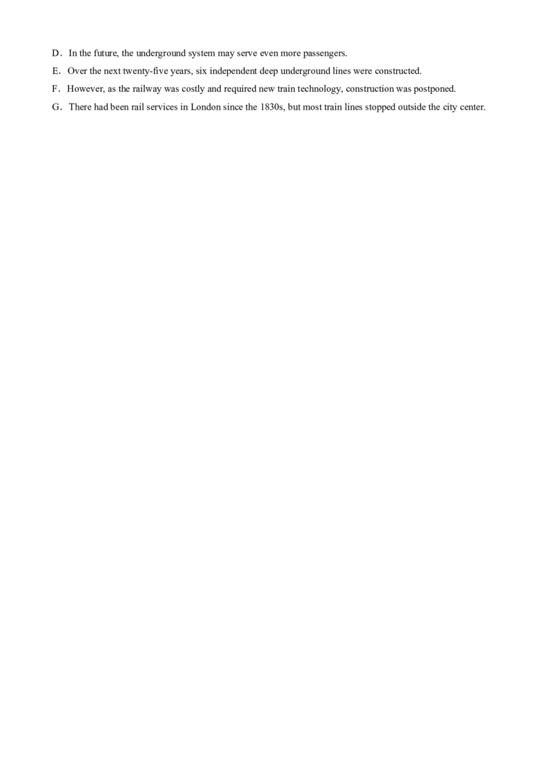 专题11阅读七选五议论文（原题版）_2025年新高考资料_二轮复习_01高考语文等多个文件_2025年高考英语二轮热点题型归纳与变式演练（新高考通用）_第一部分阅读