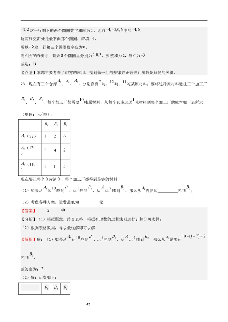 特训02有理数及其运算压轴题（八大压轴题型归纳）（含数轴上单、双、三动点问题）（解析版）_北师大初中数学_7上-北师大版初中数学_7上-初中数学北师大（旧版）赠送_06专项讲练