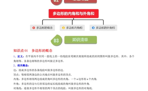 第六章第04讲多边形的内角和与外角和(7类热点题型讲练)（原卷版）_北师大初中数学_8下-北师大版初中数学_旧版-可参考_05习题试卷