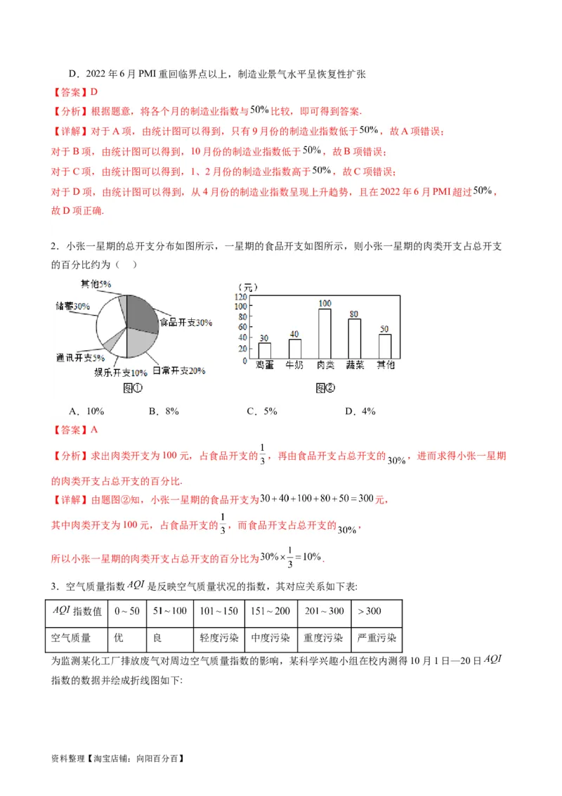 专题41统计与统计案例（文理通用）（教师版）_02高考数学_通用版（老高考）复习资料_2024年复习资料_完备战2024年高考数学一轮复习考点帮（全国通用）_核心考点讲练