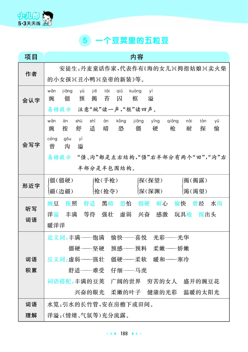 25秋53天天练四上人教语文_1753423097336_25秋53天天练语数1-6年级上册_25秋53天天练1-6上人教语文