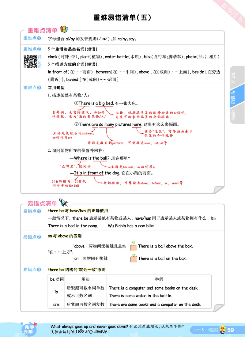 2025秋一遍过英语RP5上（答案版）_25秋小学语数英1-6年级上册《一遍过》合集_25秋人教PEP英语3-6年级上册《一遍过》_五年级