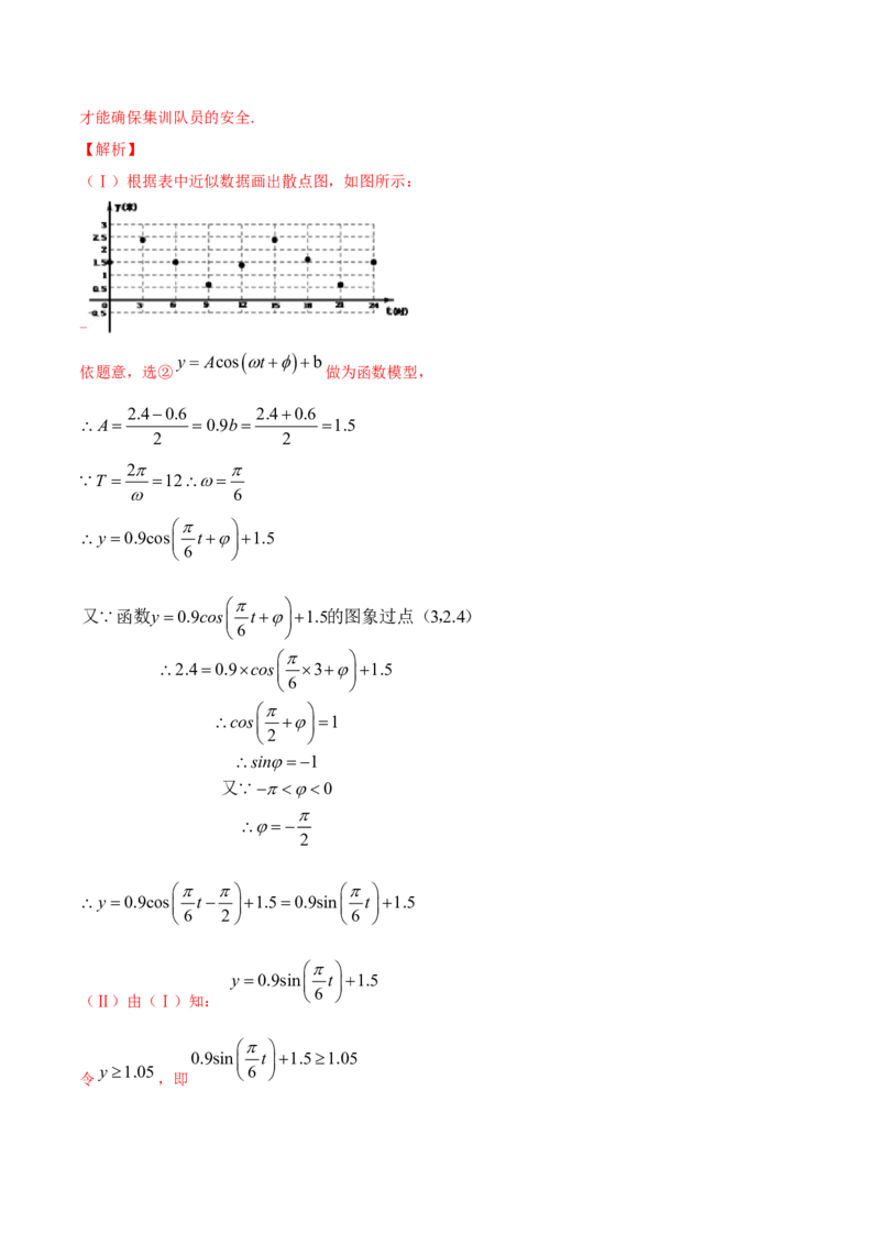 专题5.5函数y＝Asin(&omega;x＋&phi;)的图象及其应用2022年高考数学一轮复习讲练测（新教材新高考）（讲）解析版_02高考数学_新高考复习资料_2022年新高考资料