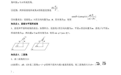 专题8.7立体几何中的向量方法2022年高考数学一轮复习讲练测（新教材新高考）（讲）解析版_02高考数学_新高考复习资料_2022年新高考资料