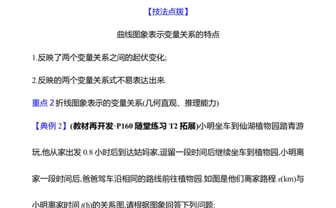 第六章　4　用图象表示变量之间的关系-学生版_北师大初中数学_7下-北师大版初中数学_7下-初中数学北师大版（2025春季新版）持续更新_3导学案（齐全）