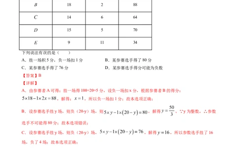 第二章一元一次不等式和一元一次不等式组（单元测试卷）-（解析版）（北师大版）_北师大初中数学_8下-北师大版初中数学_旧版-可参考_05习题试卷_2单元试卷_单元测试（第3套）