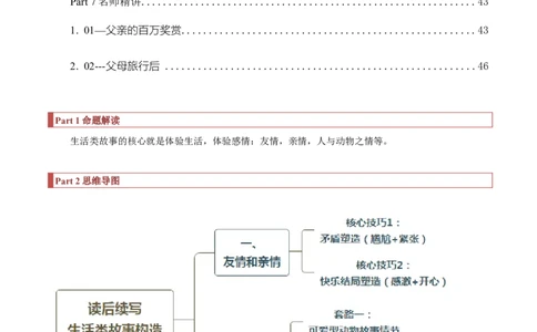 专题39读后续写10生活类（亲情、友情、趣事篇）（解析版）_03高考英语_新高考复习资料_2023年新高考资料_二轮复习_专题39+读后续写10+生活类（亲情、友情、趣事篇）