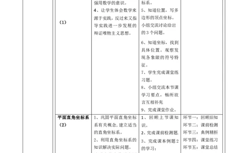 北师大版（2024）八年级数学上册第三章《位置与坐标》大单元教学设计_北师大初中数学_8上-北师大版初中数学_初中数学北师大8上-2025秋季新版_第二套推荐25