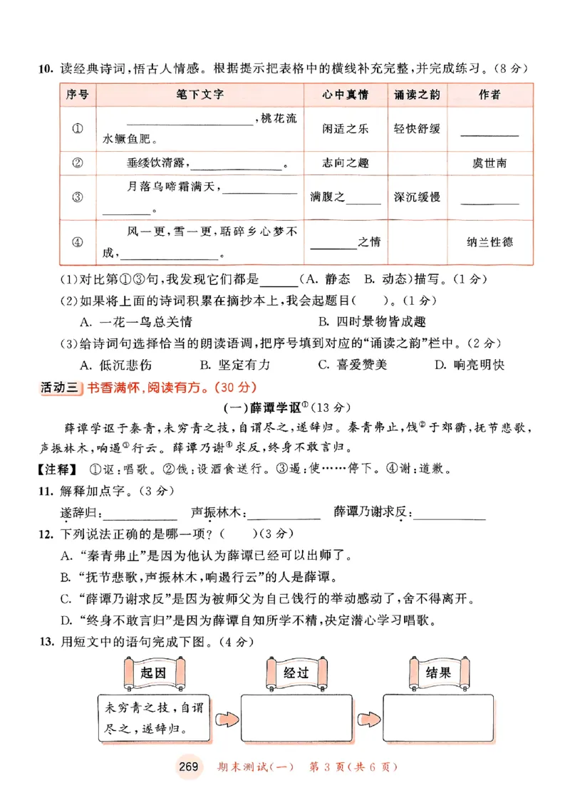 25秋53天天练测评卷五上_25秋53天天练语数1-6年级上册_53天天练语文25年上册1-6（主书+课堂笔记+测评卷）完整版