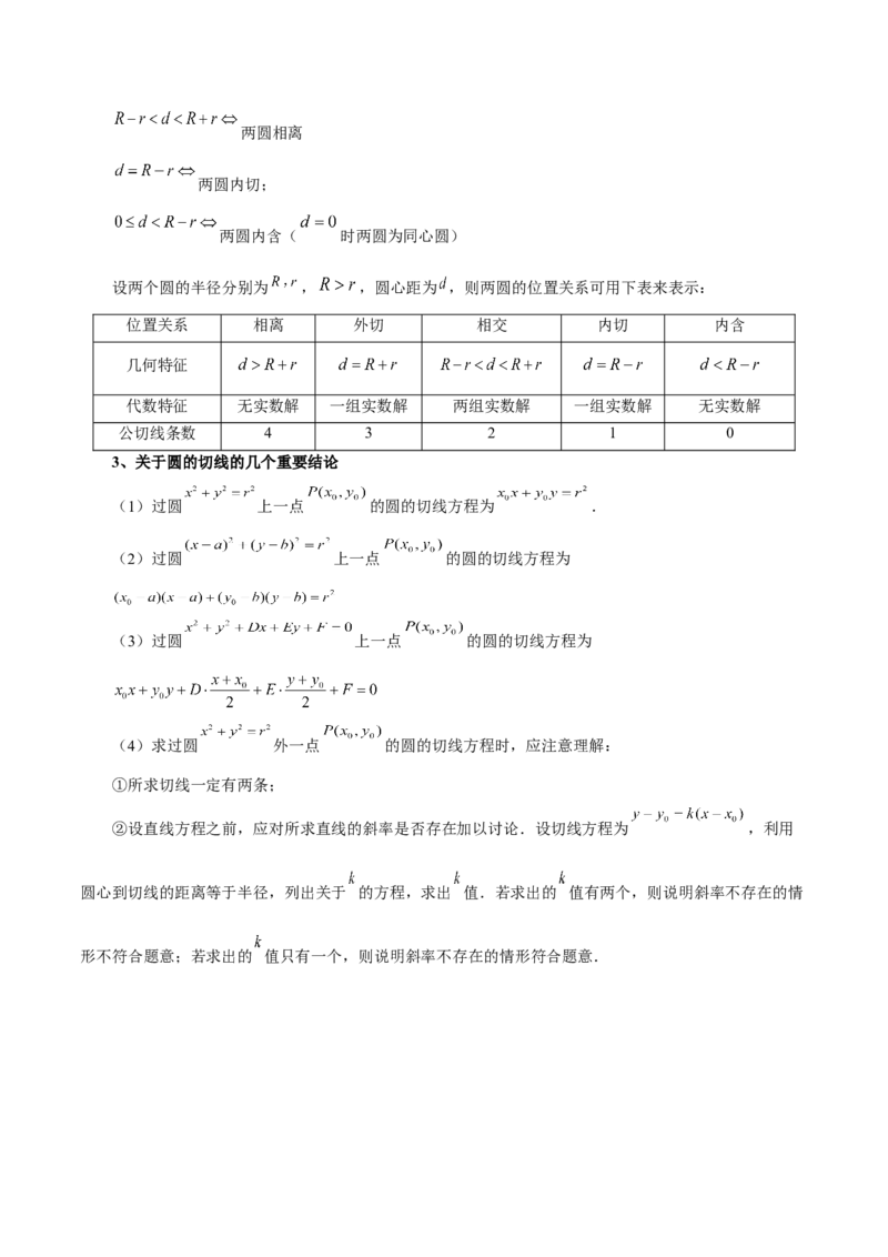 专题16直线与圆几何问题题型深度剖析与总结（讲义）（解析版）_2025年新高考资料_二轮复习_01高考语文等多个文件_上好课2025年高考数学二轮复习讲练测（新高考通用）