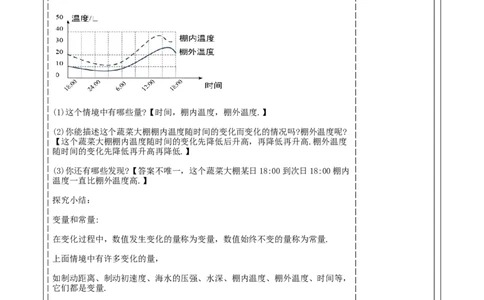 第六章《变量之间的关系》6.1现实中的变量_北师大初中数学_7下-北师大版初中数学_7下-初中数学北师大版（2025春季新版）持续更新_1.课件+教案+单元整体教学设计（齐全）