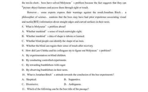 作业39　四选一阅读＋七选五阅读_03高考英语_2025年新高考资料_二轮复习_2025年高考英语大二轮_学生用书Word版文档_专题强化练&bull;高考题型组合练