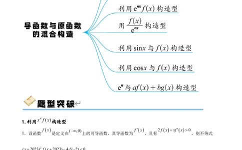 专题突破卷06导函数与原函数的七种混合构造（解析版）_02高考数学_新高考复习资料_2024年新高考资料_一轮复习资料_完2024年高考数学一轮复习考点通关卷（新高考）_专题突破卷