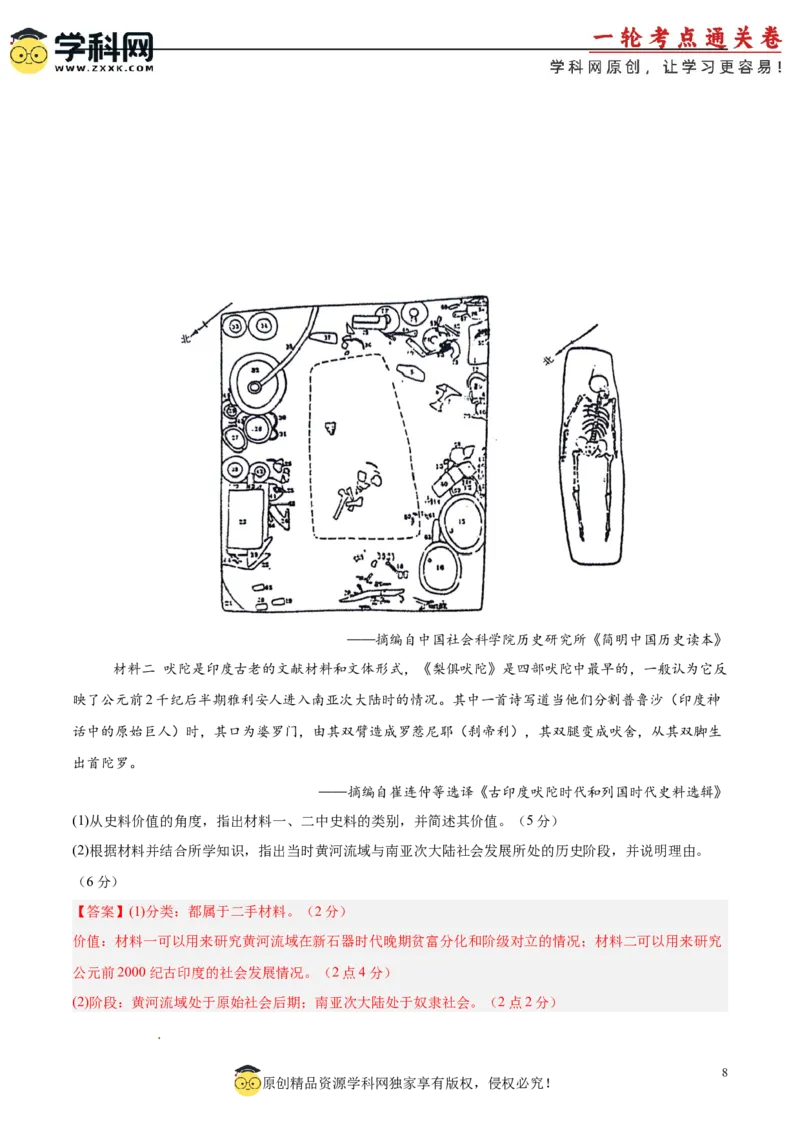 中国古代史阶段检测卷02（解析版）_07高考历史_2025年新高考资料_一轮复习_2025年高考历史一轮复习考点通关卷（新高考通用）