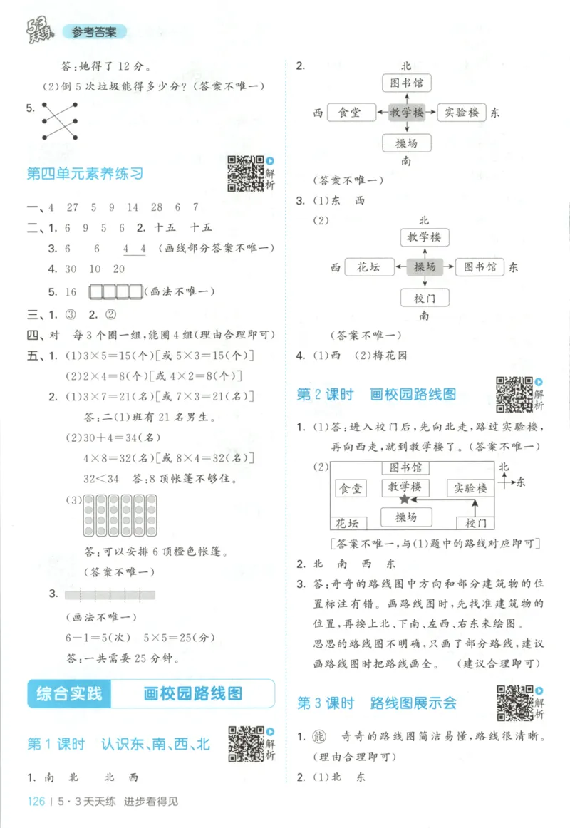 2025秋53天天练+单元测评卷数学2上BS_25秋小学语数英1-6年级《53天天练》合集_25秋《53天天练》数学北师大1-6上（完整版）