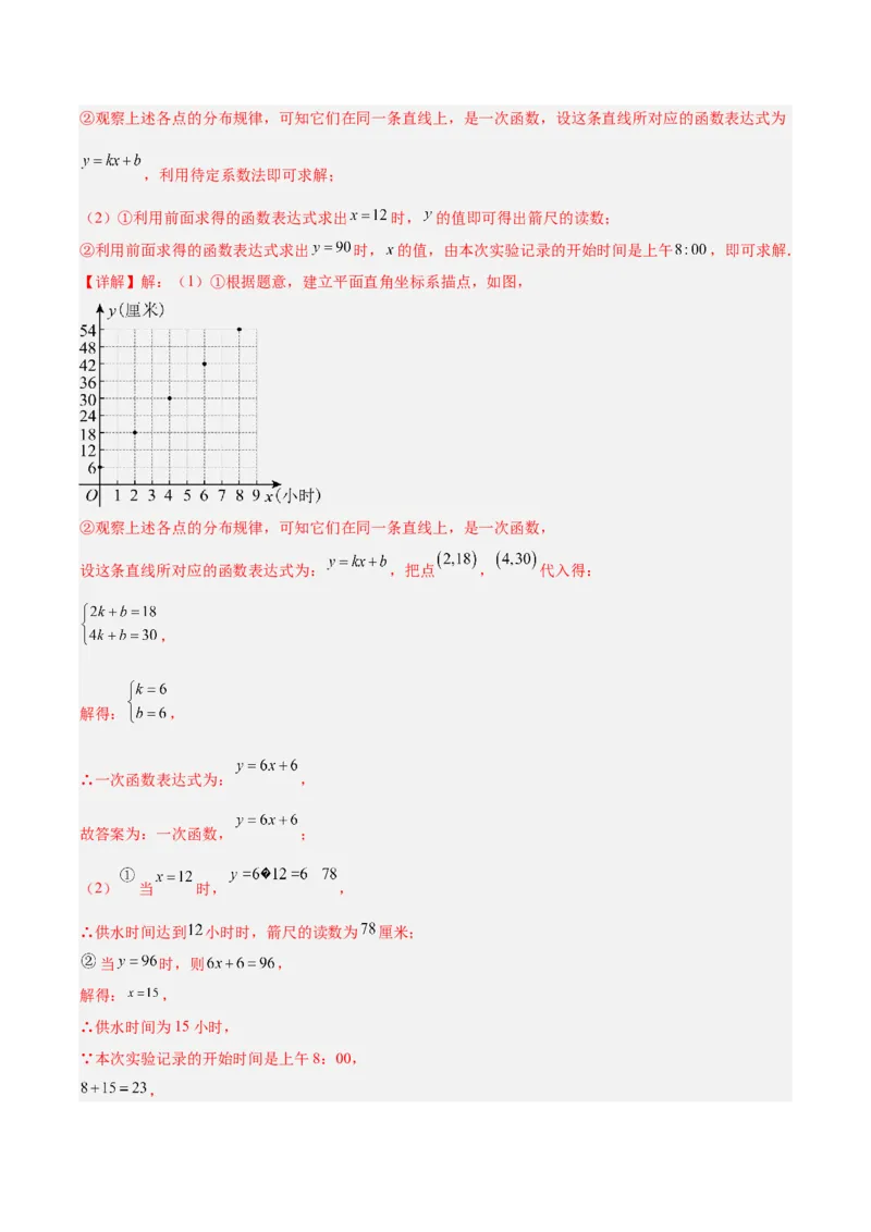 第4章一次函数（知识清单）（教师版）_北师大初中数学_8上-北师大版初中数学_初中数学北师大8上-2025秋季新版_第二套推荐25_09知识清单