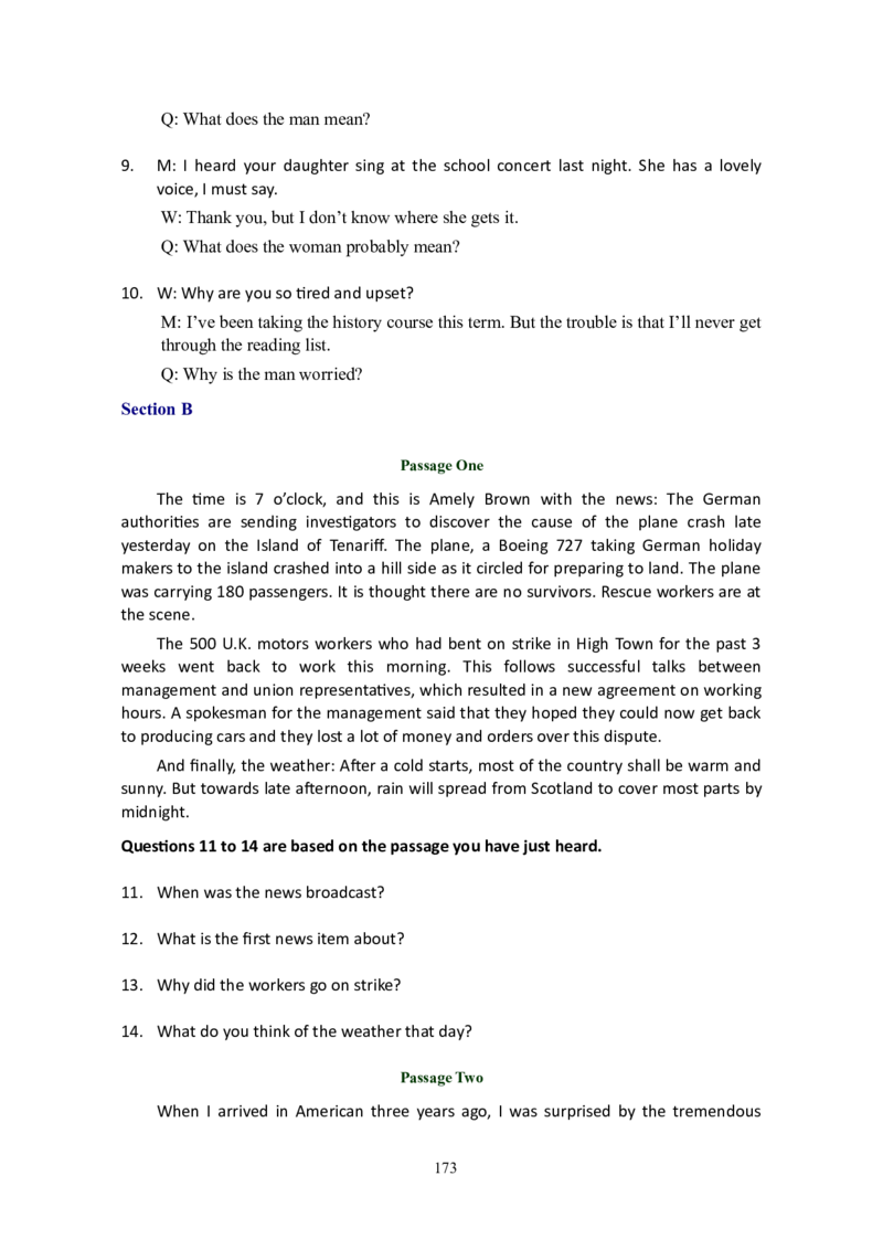 大学英语六级(CET-6)历年真题大全[90-07年37套]_大学英语四六级_大学英语四级+六级_六级真题_六级真题_1990年-2018年真题资料合集_1990&mdash;2007年6月CET6