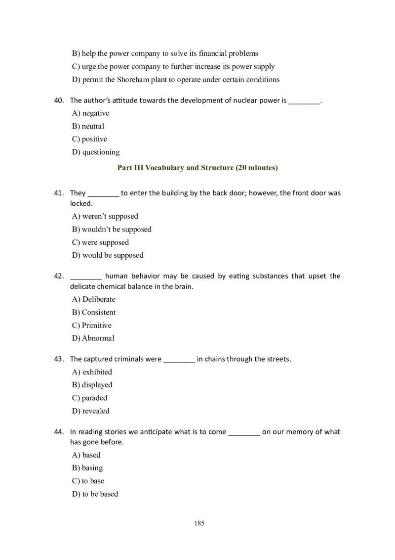 大学英语六级(CET-6)历年真题大全[90-07年37套]_大学英语四六级_大学英语四级+六级_六级真题_六级真题_1990年-2018年真题资料合集_1990&mdash;2007年6月CET6