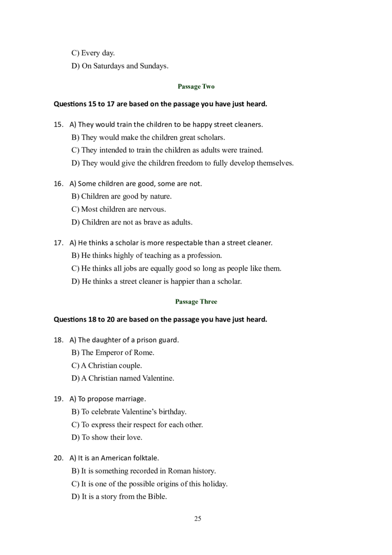 大学英语六级(CET-6)历年真题大全[90-07年37套]_大学英语四六级_大学英语四级+六级_六级真题_六级真题_1990年-2018年真题资料合集_1990&mdash;2007年6月CET6