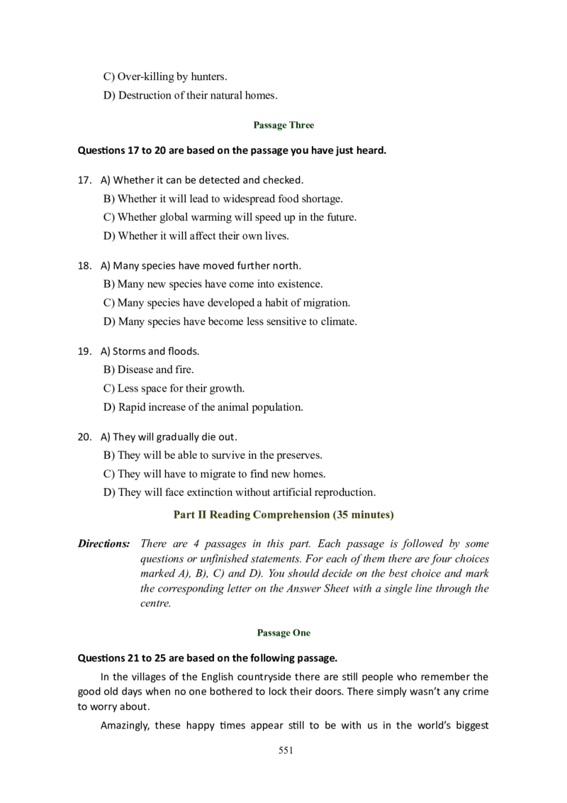 大学英语六级(CET-6)历年真题大全[90-07年37套]_大学英语四六级_大学英语四级+六级_六级真题_六级真题_1990年-2018年真题资料合集_1990&mdash;2007年6月CET6
