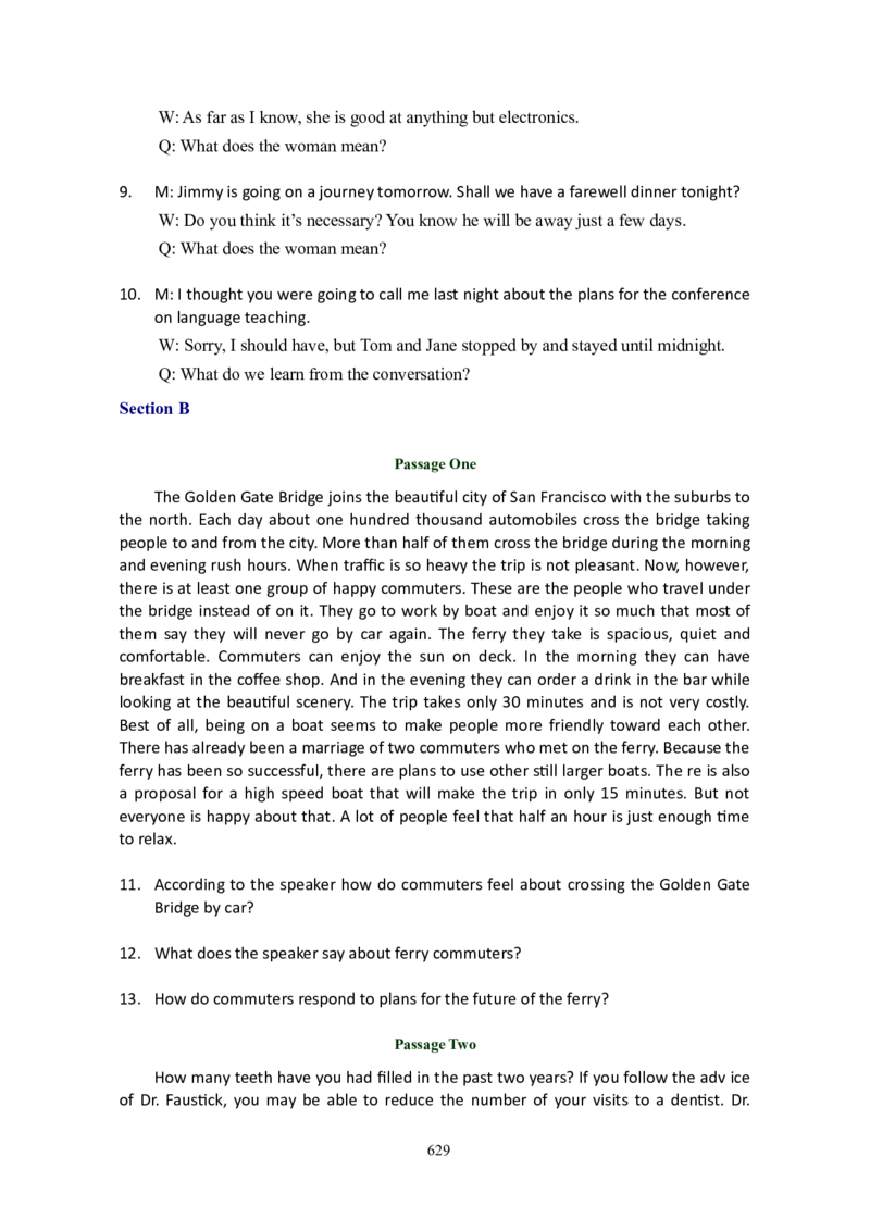 大学英语六级(CET-6)历年真题大全[90-07年37套]_大学英语四六级_大学英语四级+六级_六级真题_六级真题_1990年-2018年真题资料合集_1990&mdash;2007年6月CET6