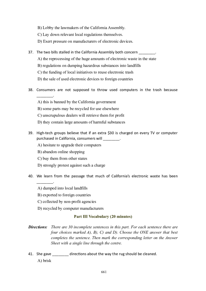 大学英语六级(CET-6)历年真题大全[90-07年37套]_大学英语四六级_大学英语四级+六级_六级真题_六级真题_1990年-2018年真题资料合集_1990&mdash;2007年6月CET6