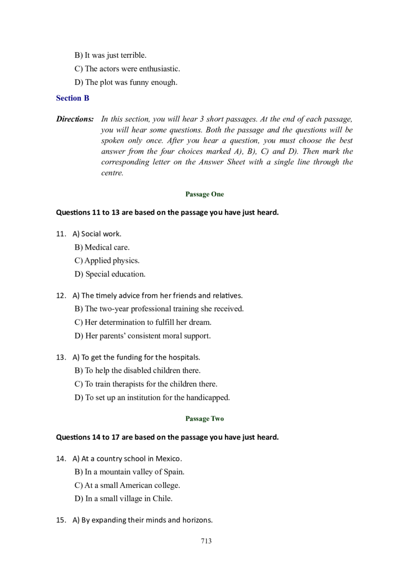 大学英语六级(CET-6)历年真题大全[90-07年37套]_大学英语四六级_大学英语四级+六级_六级真题_六级真题_1990年-2018年真题资料合集_1990&mdash;2007年6月CET6