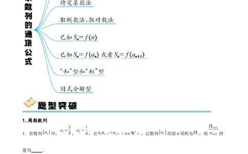 专题突破卷16求数列的通项公式（原卷版）_02高考数学_新高考复习资料_2024年新高考资料_一轮复习资料_完2024年高考数学一轮复习考点通关卷（新高考）_专题突破卷