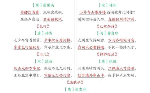24秋五上语文必背汇总_满分资料专属_小学1-6年级常用的上册资源汇总_五年级上册资料(1)