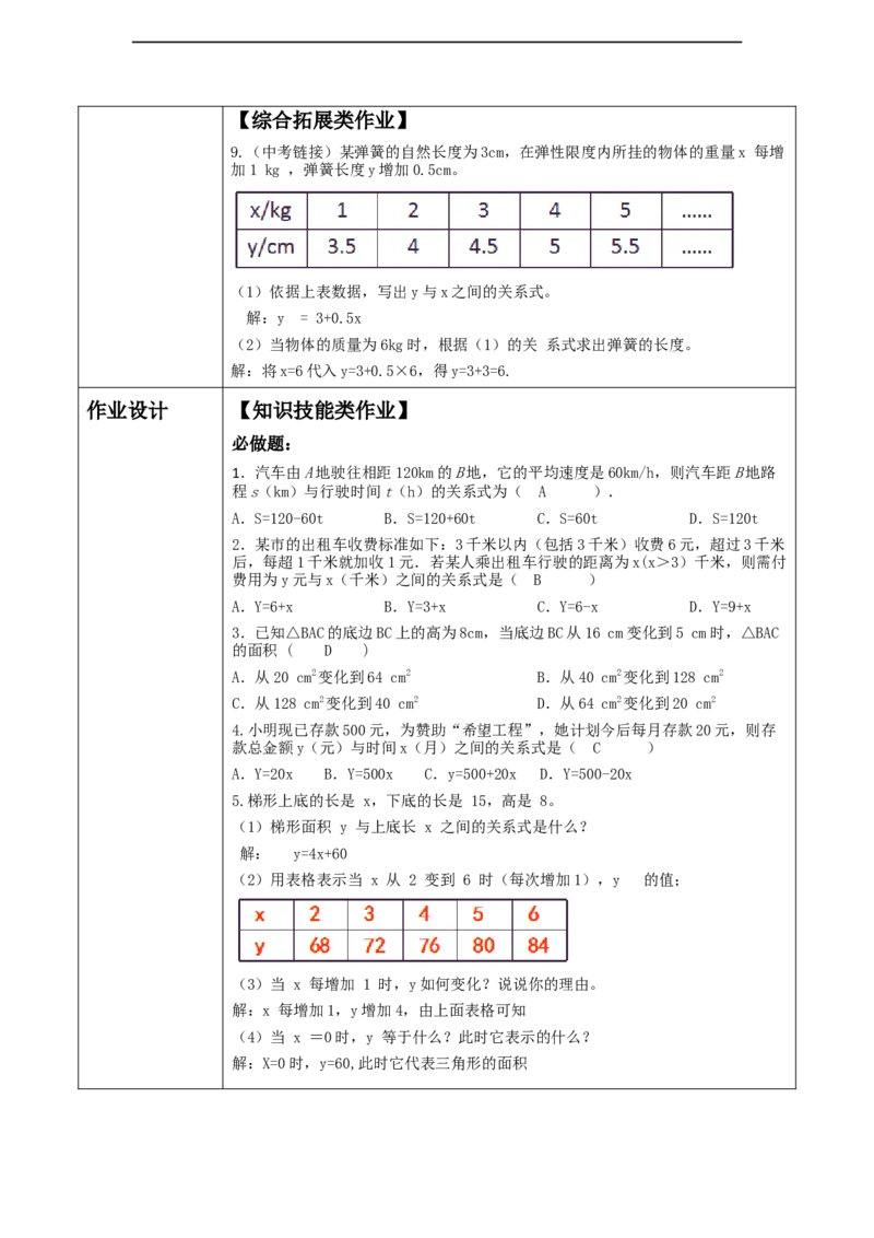 第六章《变量之间的关系》6.3用关系式表示变量之间的关系_北师大初中数学_7下-北师大版初中数学_7下-初中数学北师大版（2025春季新版）持续更新_1.课件+教案+单元整体教学设计（齐全）