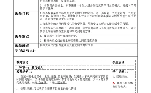 第六章《变量之间的关系》6.3用关系式表示变量之间的关系_北师大初中数学_7下-北师大版初中数学_7下-初中数学北师大版（2025春季新版）持续更新_1.课件+教案+单元整体教学设计（齐全）