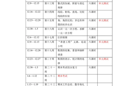 教学计划：2024--2025学年北师大版七年级数学上册教学计划_北师大初中数学_7上-北师大版初中数学_7上-初中数学北师大（2024新版）持续更新_07教学计划