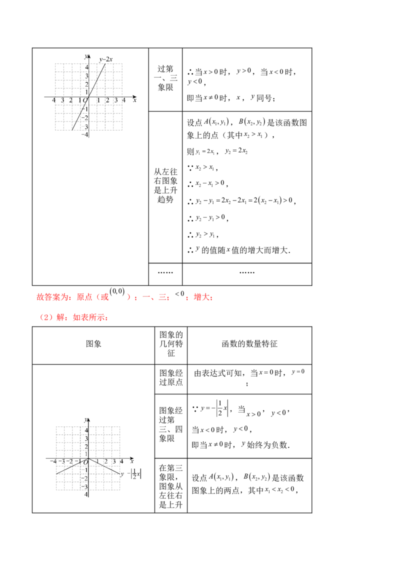 培优02一次函数的图象和性质（9大题型）（北师大2024）（解析版）_北师大初中数学_8上-北师大版初中数学_初中数学北师大8上-2025秋季新版_第二套推荐25_07习题试卷_专项训练_第2套