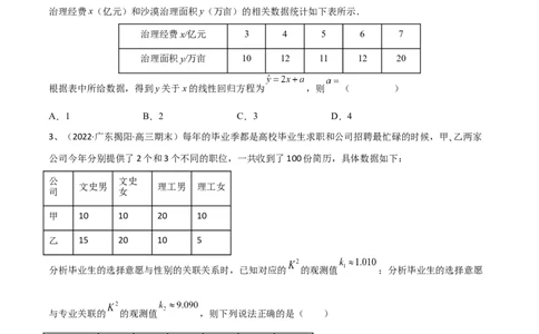 第85讲章末检测十一（原卷版）_2024年新高考资料_1.2024一轮复习_2024年高考数学一轮复习精品导学案（新高考）