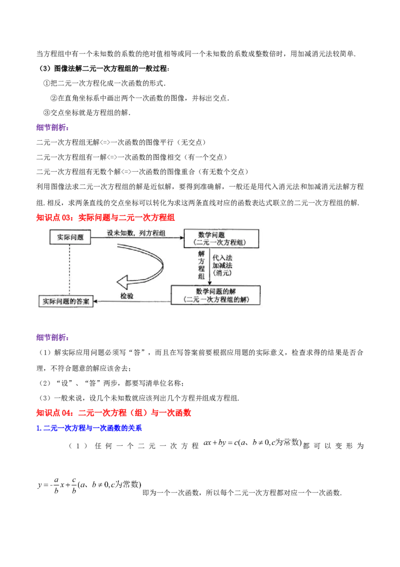 第5章《二元一次方程组》（原卷版）_北师大初中数学_8上-北师大版初中数学_旧版_06专项讲练_培优方案2022-2023学年八年级数学上册章节重点复习考点讲义（北师大版）