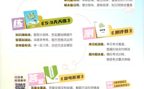2025秋53天天练+单元测评卷数学1上BS_25秋小学语数英1-6年级《53天天练》合集_25秋《53天天练》数学北师大1-6上（完整版）