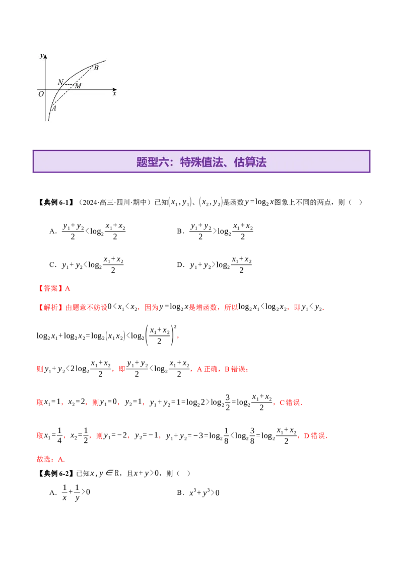 专题03指对幂等函数值大小比较的深度剖析（讲义）（解析版）_2025年新高考资料_二轮复习_01高考语文等多个文件_上好课2025年高考数学二轮复习讲练测（新高考通用）