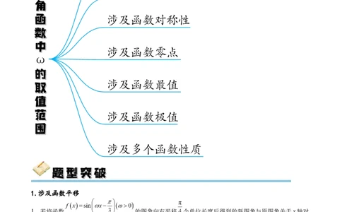 专题突破卷11求三角函数中&omega;的取值范围（原卷版）_02高考数学_新高考复习资料_2024年新高考资料_一轮复习资料_完2024年高考数学一轮复习考点通关卷（新高考）_专题突破卷