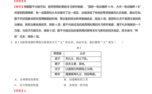 中国古代史单元检测（解析版）_07高考历史_新高考复习资料_2023年新高考复习资料_2023年高考历史一轮复习讲练测（新高考专用）_中国古代史