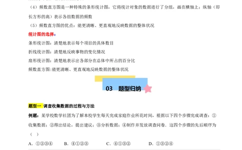 第六章数据的收集与整理（七大题型清单）（解析版）-2024-2025学年七年级数学上册单元速记&middot;巧练（北师大版2024）_北师大初中数学_7上-北师大版初中数学_05讲义练习