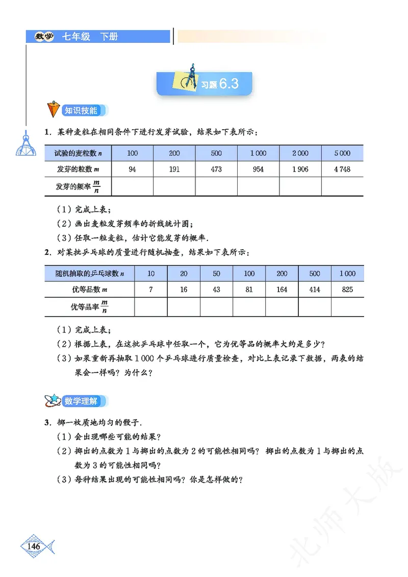 北师大版数学ke-ben7下_北师大初中数学_7下-北师大版初中数学_7下-初中数学北师大版（旧版）赠送_12ke-ben