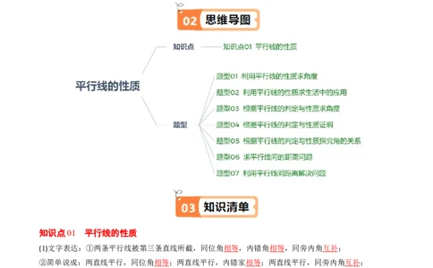 第2章第04讲平行线的性质（1个知识点+7类热点题型讲练+习题巩固）（解析版）_北师大初中数学_7下-北师大版初中数学_7下-初中数学北师大版（2025春季新版）持续更新_4.专项讲练