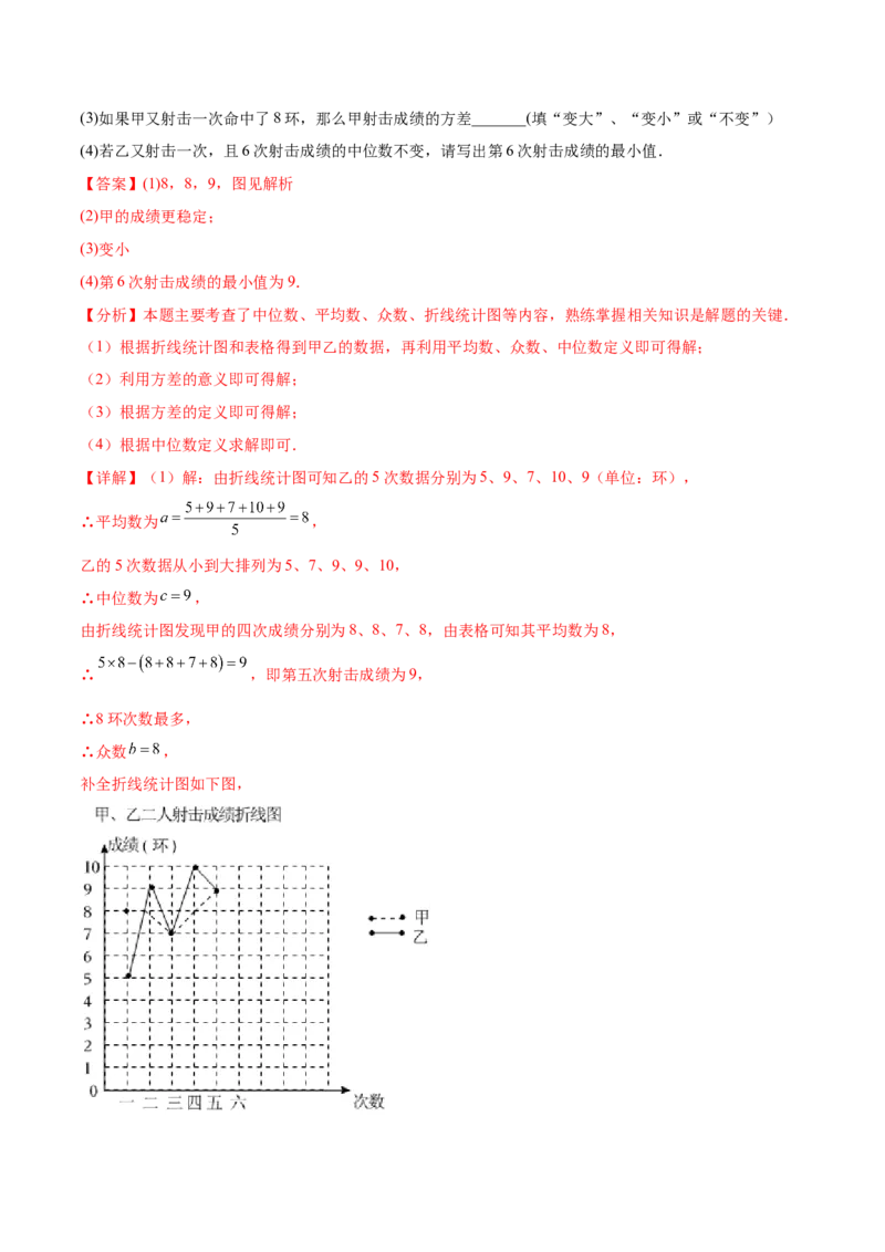 培优02数据分析的实际应用类型题（6大题型）（专项训练）（北师大2024）（解析版）_北师大初中数学_8上-北师大版初中数学_初中数学北师大8上-2025秋季新版_第二套推荐25_07习题试卷