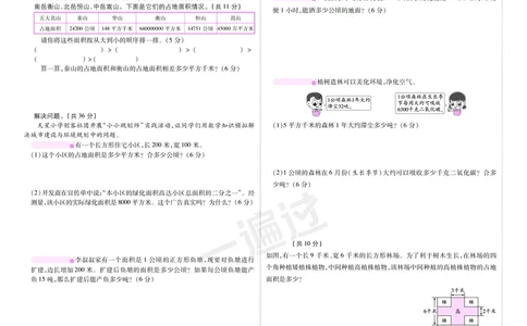 2025秋一遍过数学RJ4上测评卷_25秋小学语数英1-6年级上册《一遍过》合集_25秋人教版数学《一遍过》1-6年级上_四年级上册