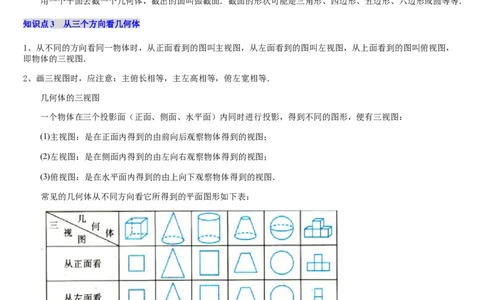 第02讲从立体图形到平面图形（5个知识点+8种题型+过关检测）解析版_北师大初中数学_7上-北师大版初中数学_7上-初中数学北师大（2024新版）持续更新_03课件+练习