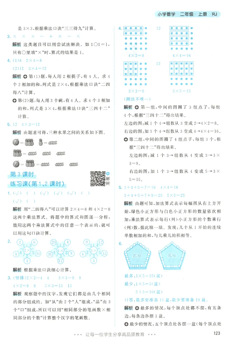 2025秋53天天练数学2上RJ_25秋53天天练语数1-6年级上册_25秋53天天练1-6上人教数学完整版
