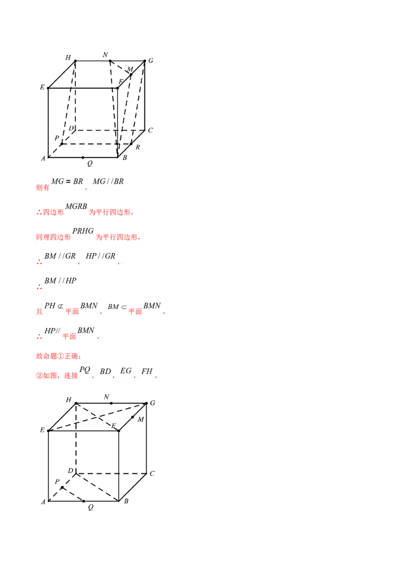 专题8.4直线、平面平行的判定及性质2022年高考数学一轮复习讲练测（新教材新高考）（讲）解析版_02高考数学_新高考复习资料_2022年新高考资料