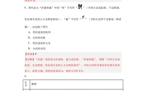 中华文明起源与早期国家--2023-2024学年高三历史二轮（专题训练）解析版_07高考历史_2024年新高考资料_2.2024二轮复习_2024届高三历史统编版二轮复习专项训练